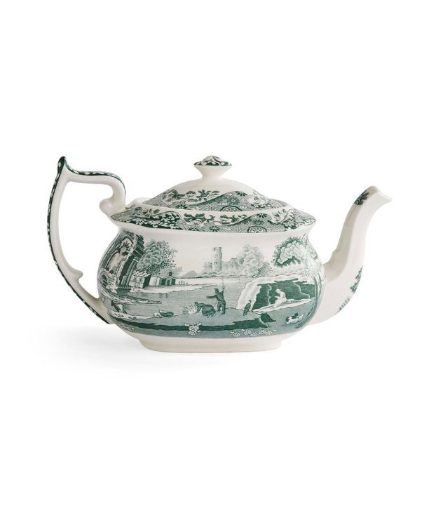 Heritage Green Italian Teapot